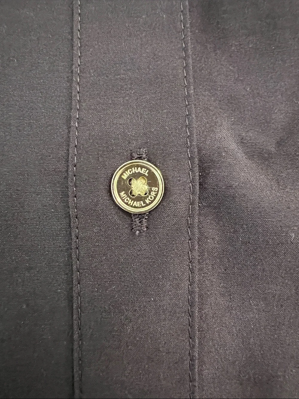 Michael Kors sleeveless collared